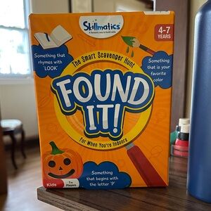 Found It! Indoor Scavenger Hunt Game - Orange